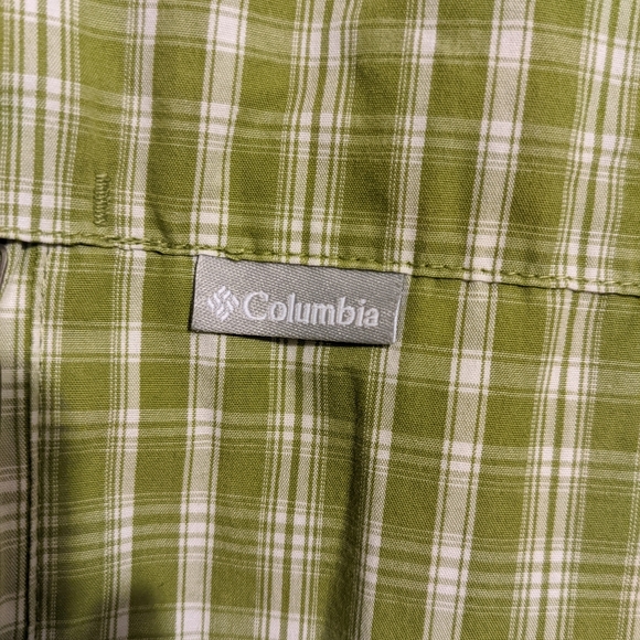 Columbia plaid Omni shield sun protection outdoor recreation sports shirt XL - Picture 3 of 5